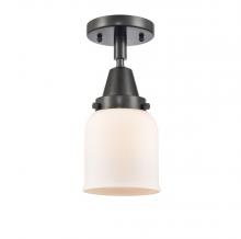 Innovations Lighting 447-1C-BK-G51 - Bell - 1 Light - 5 inch - Matte Black - Semi-Flush Mount