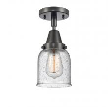 Innovations Lighting 447-1C-BK-G54 - Bell - 1 Light - 5 inch - Matte Black - Semi-Flush Mount