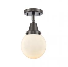 Innovations Lighting 447-1C-OB-G201-6 - Beacon - 1 Light - 6 inch - Oil Rubbed Bronze - Semi-Flush Mount