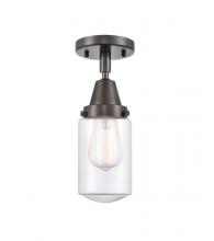 Innovations Lighting 447-1C-OB-G312 - Dover - 1 Light - 5 inch - Oil Rubbed Bronze - Semi-Flush Mount