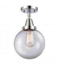 Innovations Lighting 447-1C-PC-G202-8 - Beacon - 1 Light - 8 inch - Polished Chrome - Semi-Flush Mount