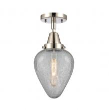Innovations Lighting 447-1C-PN-G165 - Geneseo - 1 Light - 7 inch - Polished Nickel - Semi-Flush Mount
