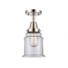 Innovations Lighting 447-1C-PN-G182 - Canton - 1 Light - 6 inch - Polished Nickel - Semi-Flush Mount