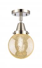 Innovations Lighting 447-1C-PN-G208-6 - Beacon - 1 Light - 6 inch - Polished Nickel - Semi-Flush Mount