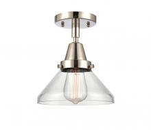 Innovations Lighting 447-1C-PN-G4472 - Caden - 1 Light - 8 inch - Polished Nickel - Semi-Flush Mount