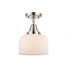 Innovations Lighting 447-1C-PN-G71 - Bell - 1 Light - 8 inch - Polished Nickel - Semi-Flush Mount