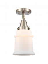 Innovations Lighting 447-1C-SN-G181 - Canton - 1 Light - 6 inch - Brushed Satin Nickel - Semi-Flush Mount