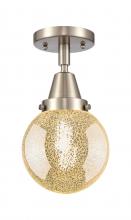 Innovations Lighting 447-1C-SN-G208-6 - Beacon - 1 Light - 6 inch - Brushed Satin Nickel - Semi-Flush Mount