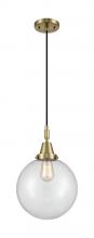 Innovations Lighting 447-1P-AB-G202-10 - Beacon - 1 Light - 10 inch - Antique Brass - Mini Pendant