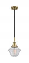 Innovations Lighting 447-1P-AB-G534 - Oxford - 1 Light - 8 inch - Antique Brass - Mini Pendant