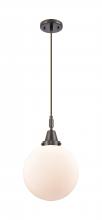 Innovations Lighting 447-1P-OB-G201-10 - Beacon - 1 Light - 10 inch - Oil Rubbed Bronze - Mini Pendant