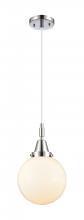 Innovations Lighting 447-1P-PC-G201-8 - Beacon - 1 Light - 8 inch - Polished Chrome - Mini Pendant