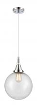 Innovations Lighting 447-1P-PC-G204-10 - Beacon - 1 Light - 10 inch - Polished Chrome - Mini Pendant