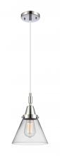 Innovations Lighting 447-1P-PC-G42 - Cone - 1 Light - 8 inch - Polished Chrome - Mini Pendant