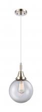 Innovations Lighting 447-1P-PN-G202-8 - Beacon - 1 Light - 8 inch - Polished Nickel - Mini Pendant