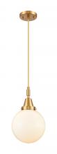 Innovations Lighting 447-1P-SG-G201-8 - Beacon - 1 Light - 8 inch - Satin Gold - Mini Pendant