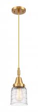 Innovations Lighting 447-1P-SG-G513 - Bell - 1 Light - 5 inch - Satin Gold - Mini Pendant