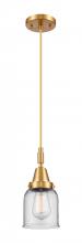 Innovations Lighting 447-1P-SG-G52 - Bell - 1 Light - 5 inch - Satin Gold - Mini Pendant
