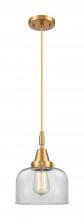 Innovations Lighting 447-1P-SG-G72 - Bell - 1 Light - 8 inch - Satin Gold - Mini Pendant