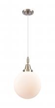 Innovations Lighting 447-1P-SN-G201-10 - Beacon - 1 Light - 10 inch - Brushed Satin Nickel - Mini Pendant
