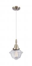 Innovations Lighting 447-1P-SN-G532 - Oxford - 1 Light - 8 inch - Brushed Satin Nickel - Mini Pendant