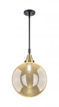Innovations Lighting 447-1S-BAB-G208-12 - Beacon - 1 Light - 12 inch - Black Antique Brass - Mini Pendant