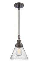 Innovations Lighting 447-1S-OB-G44 - Cone - 1 Light - 8 inch - Oil Rubbed Bronze - Mini Pendant