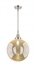 Innovations Lighting 447-1S-PN-G208-12 - Beacon - 1 Light - 12 inch - Polished Nickel - Mini Pendant