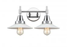 Innovations Lighting 447-2W-PC-G1 - Halophane - 2 Light - 18 inch - Polished Chrome - Bath Vanity Light