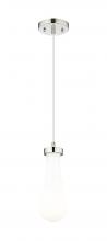 Innovations Lighting 451-1P-PN-G451-4GWH - Owego - 1 Light - 5 inch - Polished Nickel - Pendant