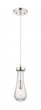 Innovations Lighting 451-1P-PN-G451-4SDY - Owego - 1 Light - 5 inch - Polished Nickel - Pendant