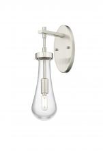 Innovations Lighting 451-1W-SN-G451-4CL - Owego - 1 Light - 5 inch - Satin Nickel - Sconce