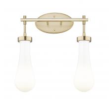 Innovations Lighting 451-2W-CB-G451-4GWH - Owego - 2 Light - 17 inch - Champagne Bronze - Bath Vanity Light