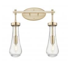 Innovations Lighting 451-2W-CB-G451-4SDY - Owego - 2 Light - 17 inch - Champagne Bronze - Bath Vanity Light