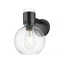 Innovations Lighting 464-1W-BK-G464B-7SDY - Lawton Sphere - 1 Light - 8 inch - Matte Black - Sconce