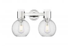 Innovations Lighting 464-2W-PN-G464B-7SDY - Lawton Sphere - 2 Light - 17 inch - Polished Nickel - Bath Vanity Light