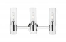 Innovations Lighting 467-3W-PC-G467-CL - Arden - 3 Light - 21 inch - Polished Chrome - Bath Vanity Light