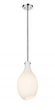 Innovations Lighting 493-1S-PN-G551-9 - Norwalk - 1 Light - 9 inch - Polished Nickel - Stem hung - Mini Pendant