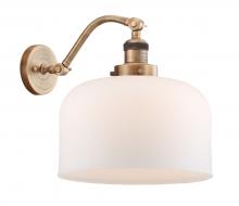 Innovations Lighting 515-1W-BB-G71-L - Bell - 1 Light - 12 inch - Brushed Brass - Adjustable Sconce