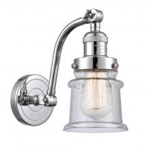 Innovations Lighting 515-1W-PC-G184S - Canton - 1 Light - 7 inch - Polished Chrome - Adjustable Sconce