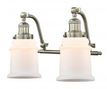Innovations Lighting 515-2W-SN-G181 - Canton - 2 Light - 18 inch - Brushed Satin Nickel - Adjustable Bath Vanity Light