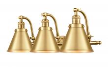 Innovations Lighting 515-3W-SG-M13-SG - Appalachian - 3 Light - 28 inch - Satin Gold - Adjustable Bath Vanity Light