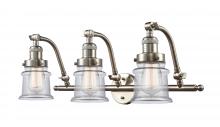 Innovations Lighting 515-3W-SN-G182S - Canton - 3 Light - 28 inch - Brushed Satin Nickel - Adjustable Bath Vanity Light