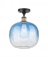 Innovations Lighting 516-1C-BAB-G481-10SB - Brookhaven Sphere - 1 Light - 11 inch - Black Antique Brass - Semi-Flush Mount