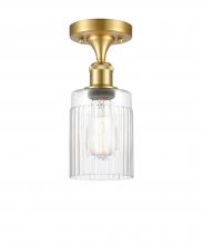 Innovations Lighting 516-1C-SG-G342 - Hadley - 1 Light - 5 inch - Satin Gold - Semi-Flush Mount