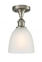 Innovations Lighting 516-1C-SN-G381 - Castile - 1 Light - 6 inch - Brushed Satin Nickel - Semi-Flush Mount