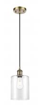 Innovations Lighting 516-1P-AB-G4424-7 - Paladin - 1 Light - 7 inch - Antique Brass - Cord hung - Mini Pendant
