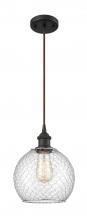Innovations Lighting 516-1P-OB-G122-8CSN - Farmhouse Chicken Wire 1 Light Mini Pendant