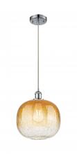 Innovations Lighting 516-1P-PC-G481-10AM - Brookhaven Sphere - 1 Light - 11 inch - Polished Chrome - Cord hung - Mini Pendant