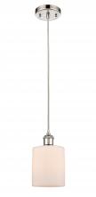Innovations Lighting 516-1P-PN-G111 - Cobbleskill - 1 Light - 5 inch - Polished Nickel - Cord hung - Mini Pendant